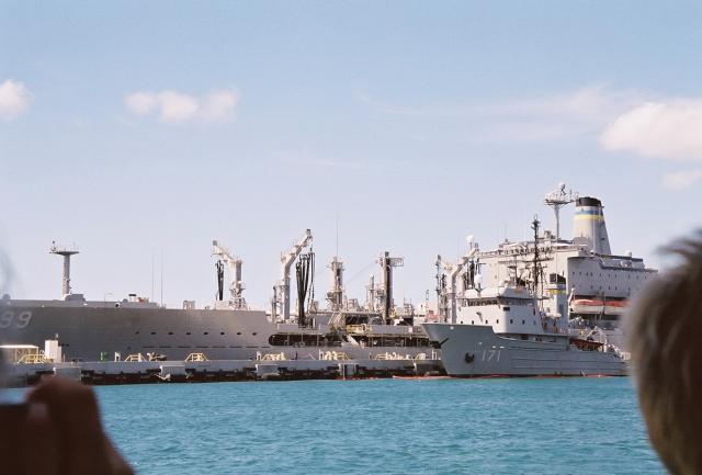 Shipyards near Arizona Memorial
