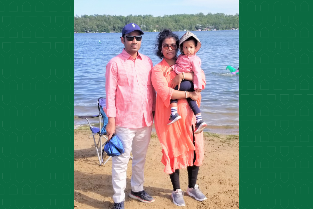 Saikat Mondal with his family (Photo: Submitted)