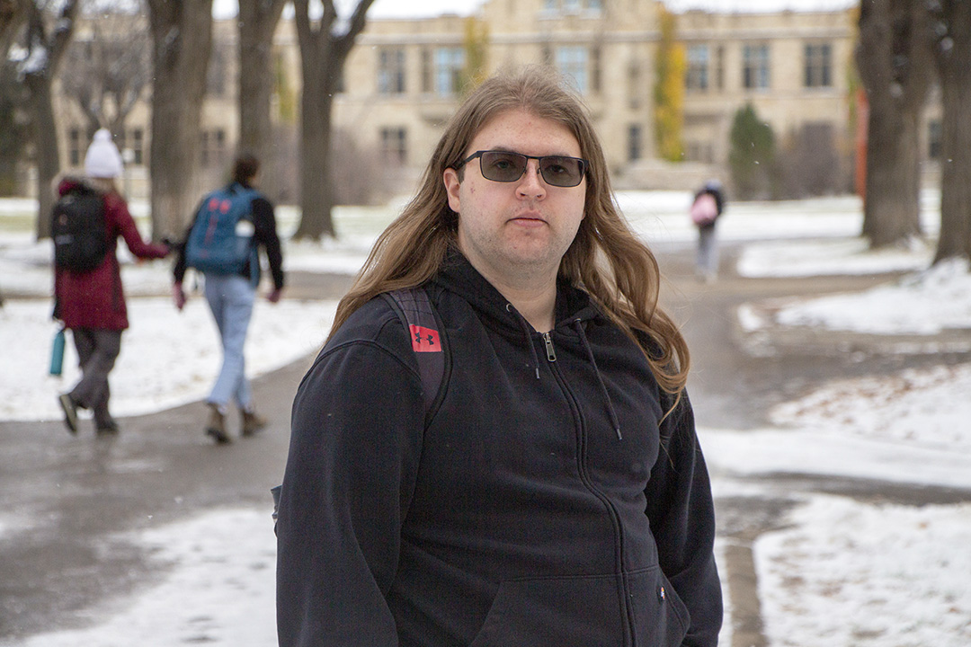 Computer science and mathematics student Brennan Lockinger