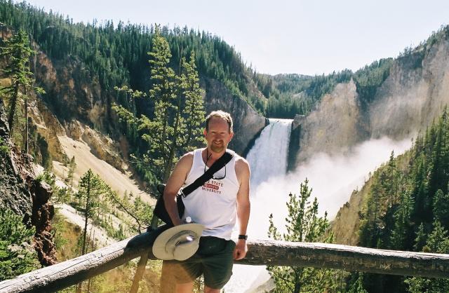 Me in front of Falls