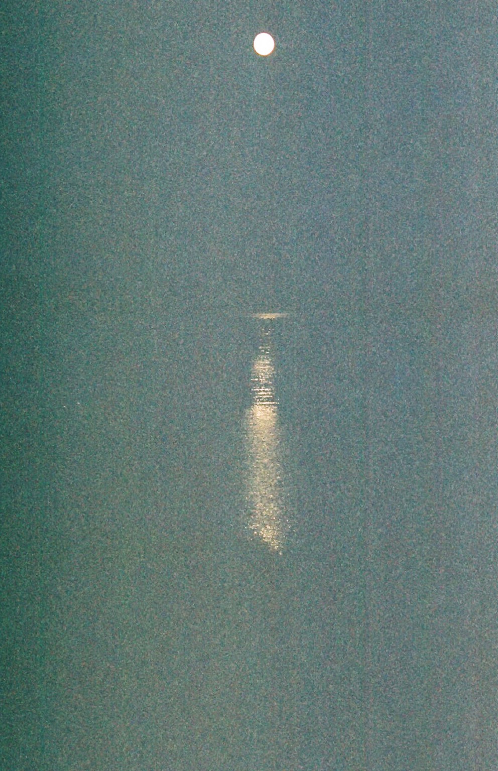 Full Moon on Yellowstone Lake